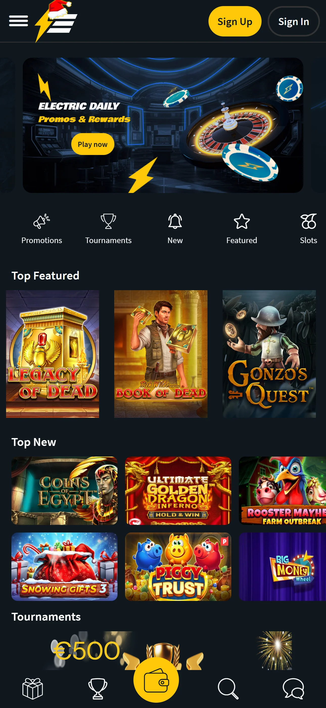 Electric Wins Casino